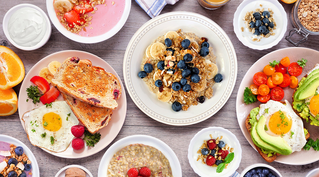 ¿Qué alimentos componen un desayuno equilibrado?