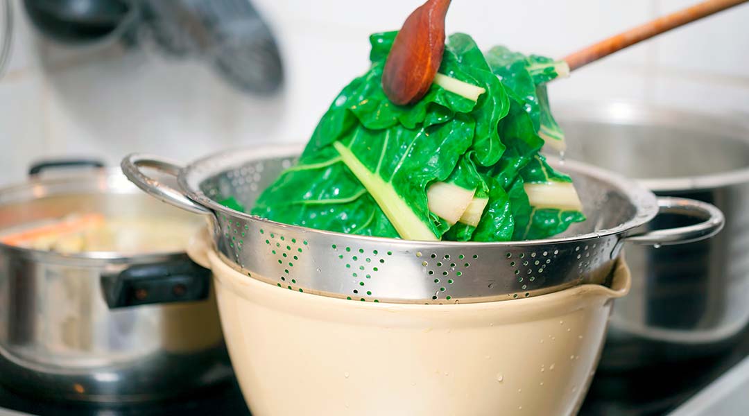 Métodos para cocinar acelgas