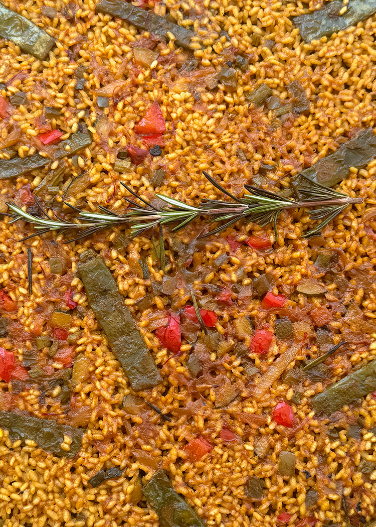 romero para paella de verduras