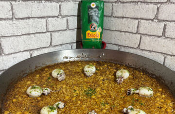 imagen receta Delicioso arroz con sepia: una receta fácil y sorprendente para disfrutar en casa