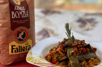 paella de verduras