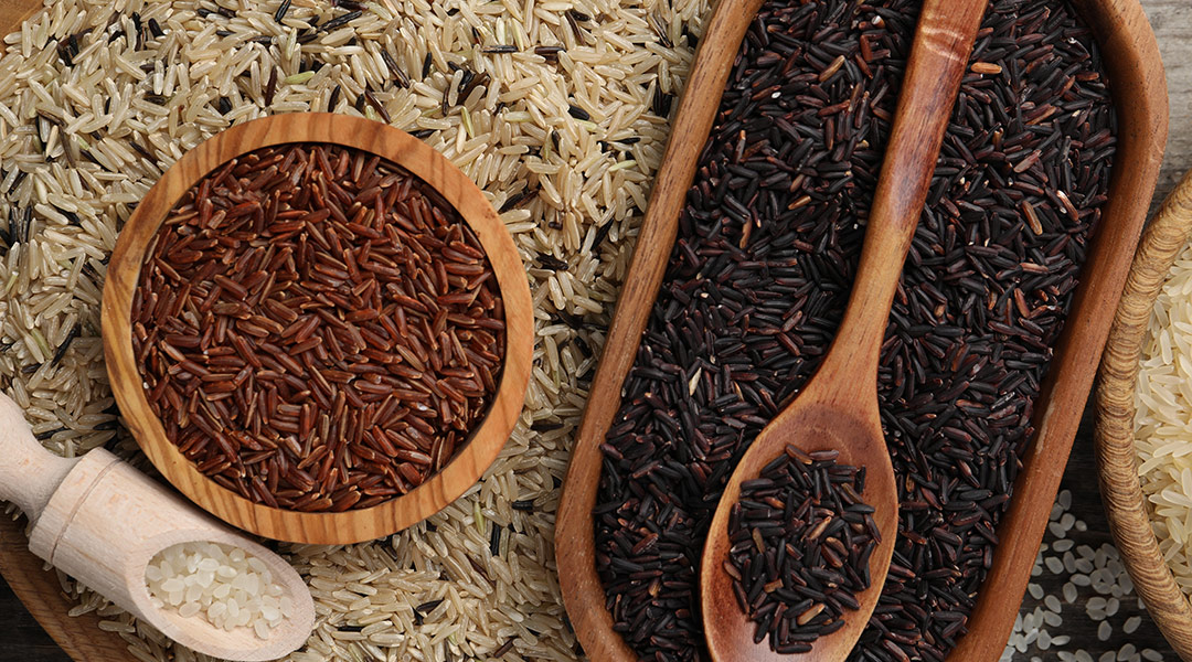 Arroz negro vs otros tipos de arroz: comparativa nutricional