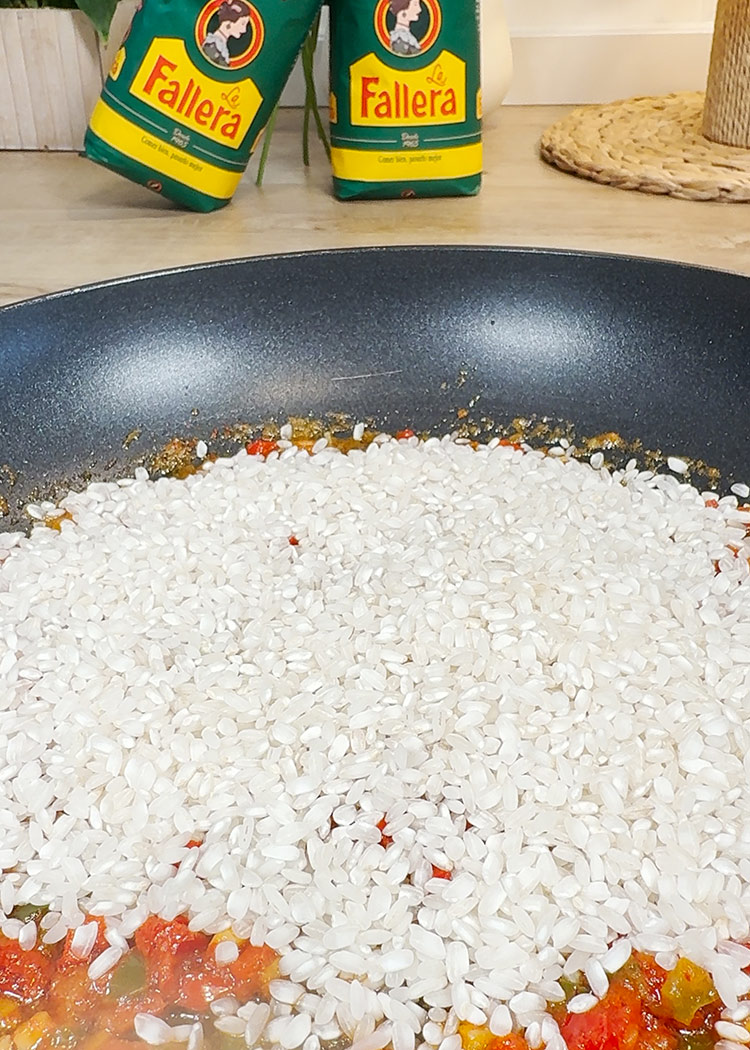 nacarar arroz para arroz con costillas