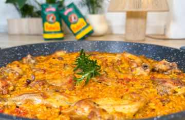 imagen receta Preparar un delicioso arroz con conejo: receta fácil y rápida para disfrutar en casa