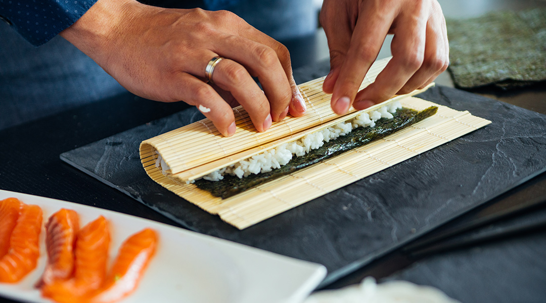 Tipos de arroz adecuados para sushi