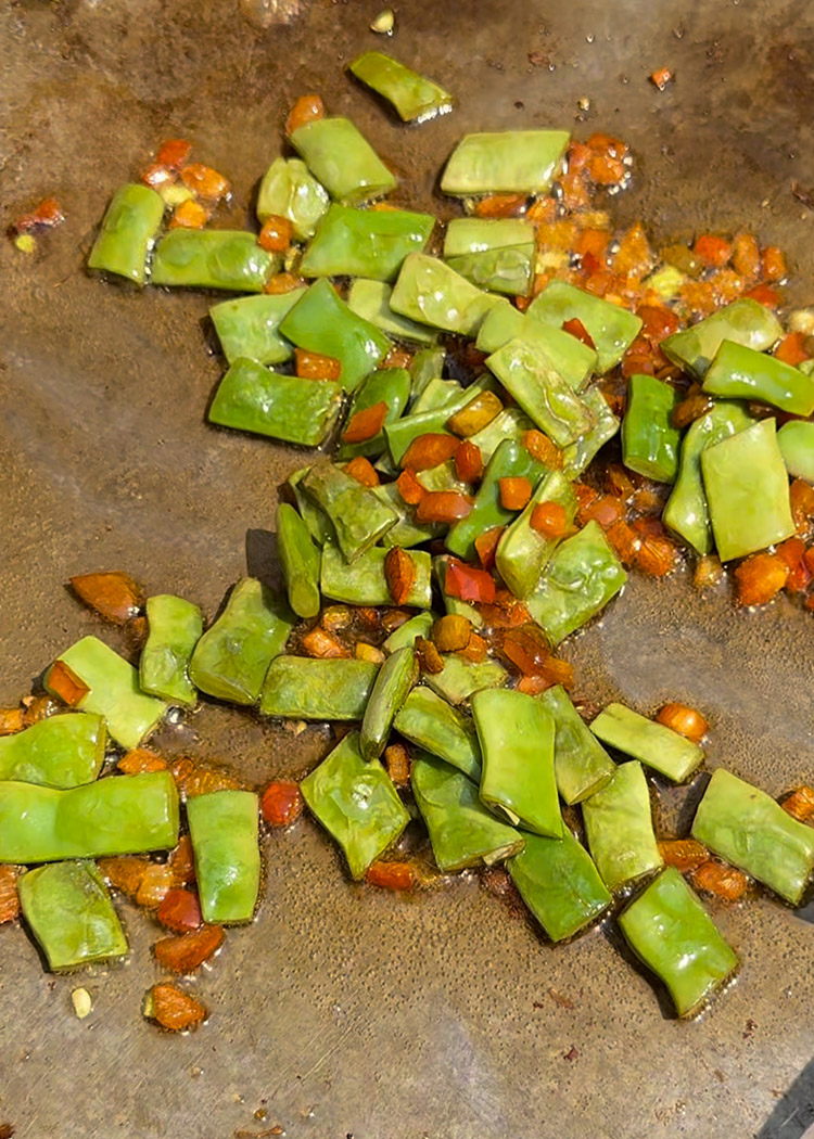 sofreír verduras