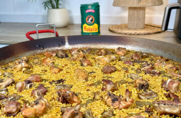 imagen receta Paella de carne y verduras: una delicia tradicional para todos los gustos