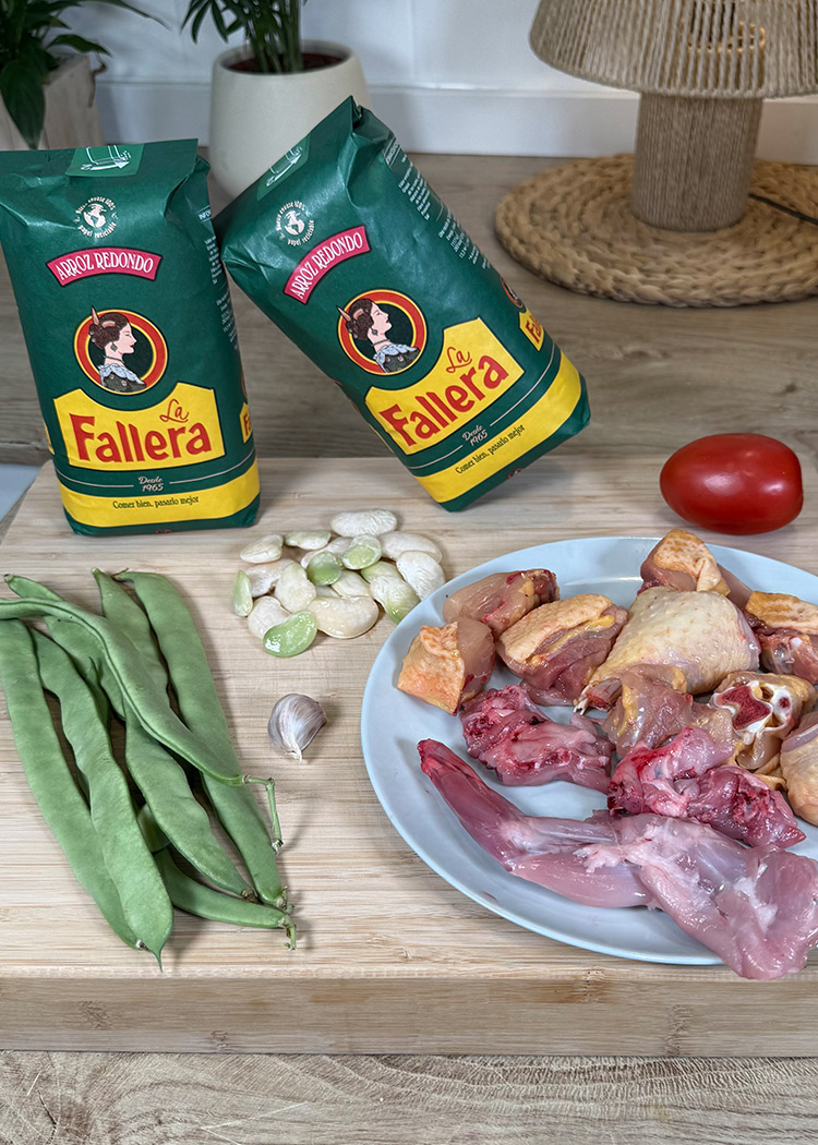 ingredientes para paella sin gluten