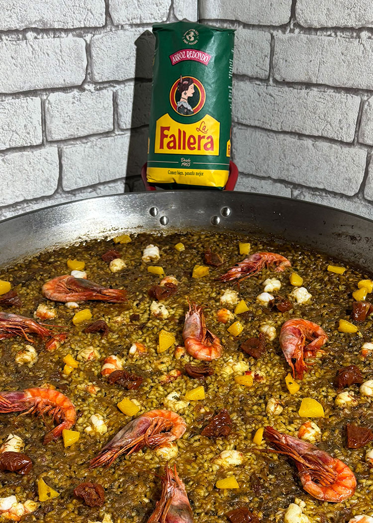 paella de gambas