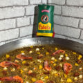 paella con gambas