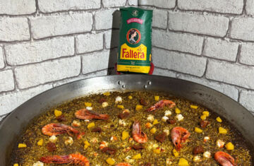 imagen receta Paella con gambas: sencilla, sabrosa y lista para compartir