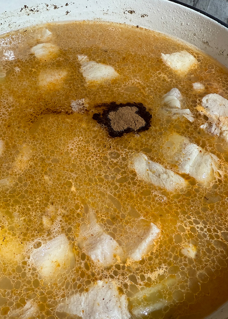 especias para arros amb fesols i naps