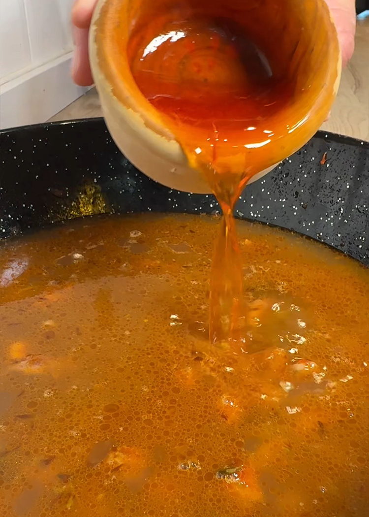 azafrán para arroz caldoso