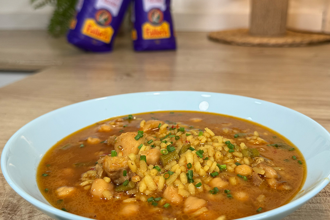 Un arroz caldoso de los que saben a casa