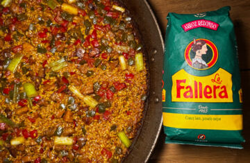 imagen receta ¿Te apetece un arroz con magro y verduras de los que llenan la mesa y el corazón