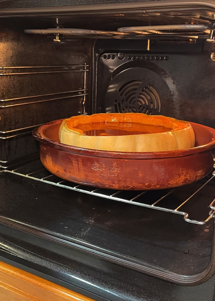 hornear para arroz con calabaza